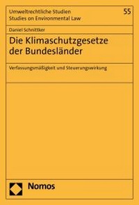 Abbildung von: Die Klimaschutzgesetze der Bundesländer - Nomos