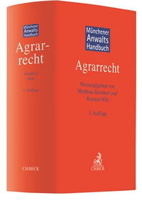 Enlarge image Cover: Münchener Anwaltshandbuch Agrarrecht - C.H.BECK