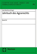 Cover: Jahrbuch des Agrarrechts - Nomos
