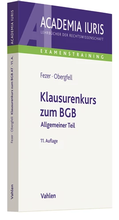 Bild: Klausurenkurs zum BGB - Vahlen