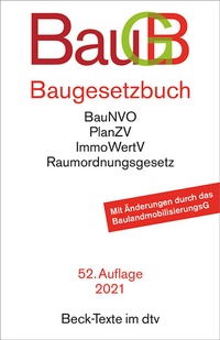 Abbildung von: Baugesetzbuch: BauGB - dtv