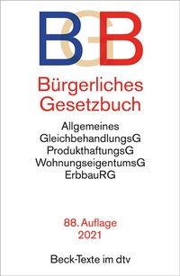 Abbildung von: Bürgerliches Gesetzbuch BGB - dtv