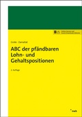 Cover: ABC der pf&auml;ndbaren Lohn- und Gehaltspositionen - NWB