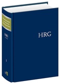 Cover: Handw&ouml;rterbuch zur deutschen Rechtsgeschichte (HRG) - Erich Schmidt Verlag