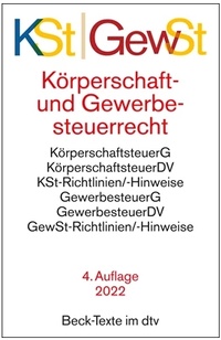 Abbildung von: Körperschaft- und Gewerbesteuerrecht: KSt / GewSt - dtv