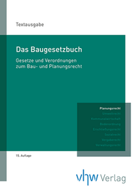 Abbildung von: Das Baugesetzbuch - vhw