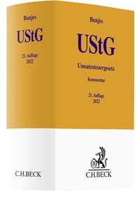Abbildung von: Umsatzsteuergesetz: UStG  - C.H.BECK