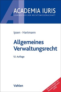 Abbildung von: Allgemeines Verwaltungsrecht - Vahlen