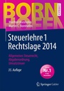 Bild: Steuerlehre 1 Rechtslage 2014 - Springer Gabler