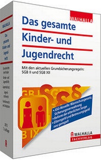 Abbildung von: Das gesamte Kinder- und Jugendrecht Ausgabe 2013 - Walhalla