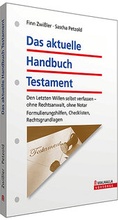 Cover: Das aktuelle Handbuch Testament - Walhalla