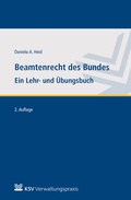 Cover: Beamtenrecht des Bundes - KSV Medien
