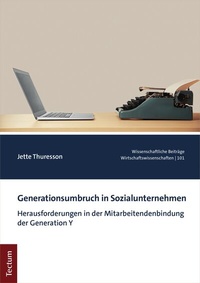 Abbildung von: Generationsumbruch in Sozialunternehmen - Tectum Wissenschaftsverlag
