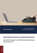 Cover: Generationsumbruch in Sozialunternehmen - Tectum Wissenschaftsverlag