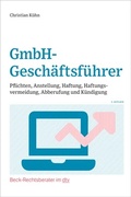 Cover: GmbH-Gesch&auml;ftsf&uuml;hrer - dtv