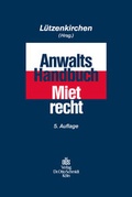 Cover: Anwalts-Handbuch Mietrecht - Otto Schmidt Verlag