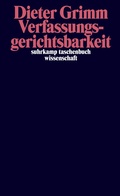 Cover: Verfassungsgerichtsbarkeit - Suhrkamp