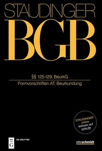 Abbildung von: BGB: Kommentar zum Bürgerlichen Gesetzbuch mit Einführungsgesetz und Nebengesetzen - Otto Schmidt/De Gruyter