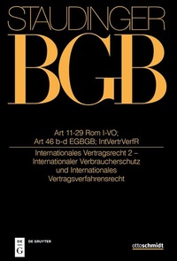 Abbildung von: BGB: Kommentar zum Bürgerlichen Gesetzbuch mit Einführungsgesetz und Nebengesetzen - Otto Schmidt/De Gruyter