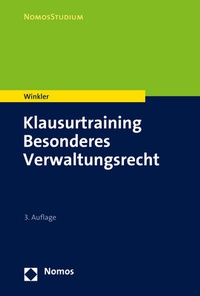 Abbildung von: Klausurtraining Besonderes Verwaltungsrecht - Nomos