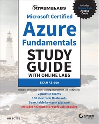 Enlarge image Cover: Microsoft Certified Azure Fundamentals Study Guide with Online Labs - Sybex Inc.,U.S.