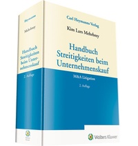 Abbildung von: Handbuch Streitigkeiten beim Unternehmenskauf - Carl Heymanns Verlag