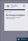 Bild: Das Transparenzregister - Berliner Wissenschafts-Verlag