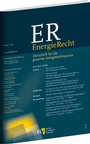 Cover: ER EnergieRecht - Erich Schmidt Verlag