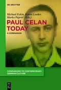 Cover: Paul Celan Today - De Gruyter