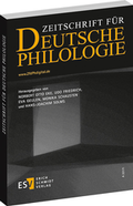 Cover: Zeitschrift f&uuml;r deutsche Philologie - ZfdPh - Erich Schmidt Verlag