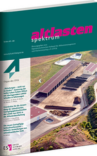 Abbildung von: altlasten spektrum - Erich Schmidt Verlag