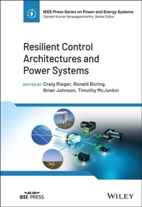 Enlarge image Cover: Resilient Control Architectures and Power Systems - Wiley-Blackwell