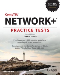 Enlarge image Cover: CompTIA Network+ Practice Tests - Sybex Inc.,U.S.