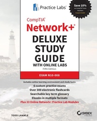 Abbildung von: CompTIA Network+ Deluxe Study Guide w Online Lab - Sybex Inc.,U.S.