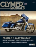 Cover: Clymer Harley-Davidson FLH/FLT Milwaukee Eight Touring 2017-2019 Repair Manual - Haynes Manuals Inc