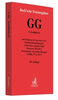 Abbildung von: Grundgesetz für die Bundesrepublik Deutschland: GG - C.H.BECK