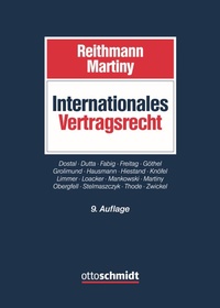 Abbildung von: Internationales Vertragsrecht - Otto Schmidt Verlag