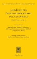 Cover: Jahrbuch des &ouml;ffentlichen Rechts der Gegenwart. Neue Folge - Mohr Siebeck