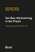 Cover: Der Bau-Werkvertrag in der Praxis - Dike Verlag Z&uuml;rich