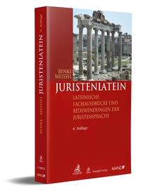 Abbildung von: Juristenlatein - C.H.BECK