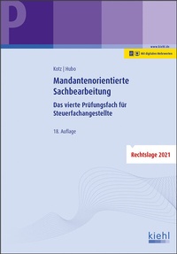 Abbildung von: Mandantenorientierte Sachbearbeitung - Kiehl