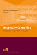 Cover: Hospitality Controlling - Erich Schmidt Verlag