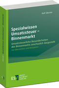 Cover: Spezialwissen Umsatzsteuer - Binnenmarkt - Erich Schmidt Verlag