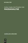 Cover: Maßanalyse - De Gruyter