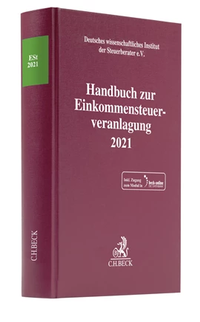 Abbildung von: Handbuch zur Einkommensteuerveranlagung 2021: EStG 2021 - C.H.BECK