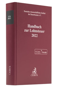 Abbildung von: Handbuch zur Lohnsteuer 2022: LSt 2022 - C.H.BECK