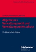 Cover: Allgemeines Verwaltungsrecht und Verwaltungsrechtsschutz - Deutscher Gemeindeverlag