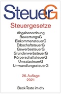 Cover: Steuergesetze: SteuerG - dtv