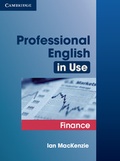 Cover: Professional English in Use Finance - Cambridge University Press