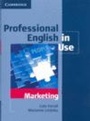 Cover: Professional English in Use Marketing with Answers - Cambridge University Press